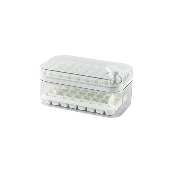 Ice Cube Tray With Lid And Container ICT-065