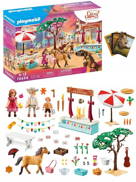 Playmobile-Spirit Untamed -Miradero Festival-131Pcs