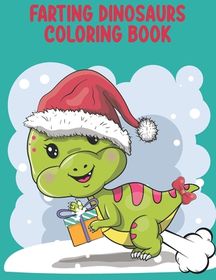 farting dinosaur coloring book