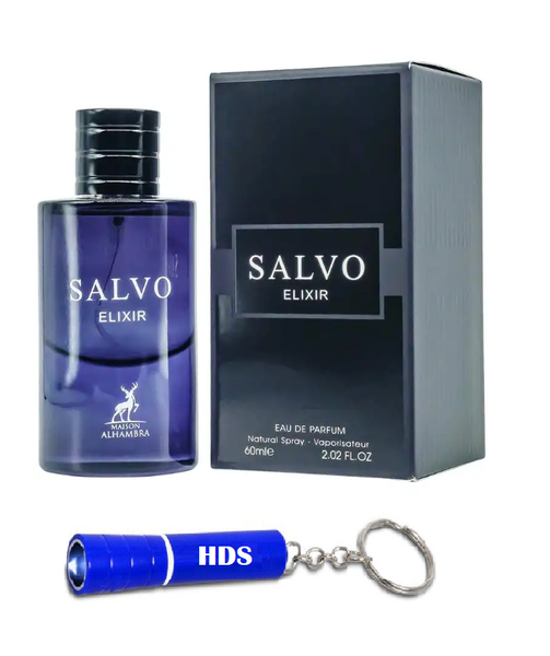 Salvo Elixir By Maison Alhambra - 60ml with HDS Torch