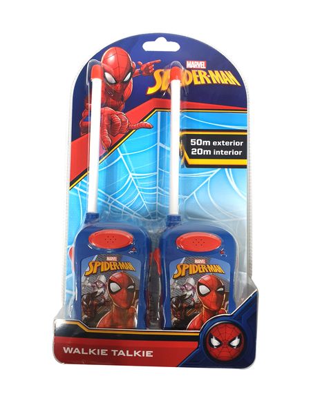 Spiderman Walkie Talkie Clam Shell