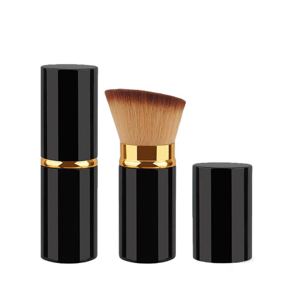 Large Black And Gold Brown Hair Angled Brush