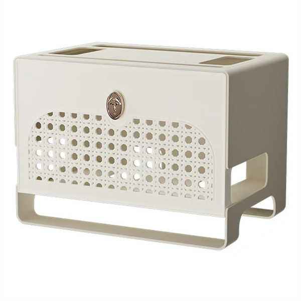 Cable Management Box for Power Outlets, Router,TV Wires, USB Hub
