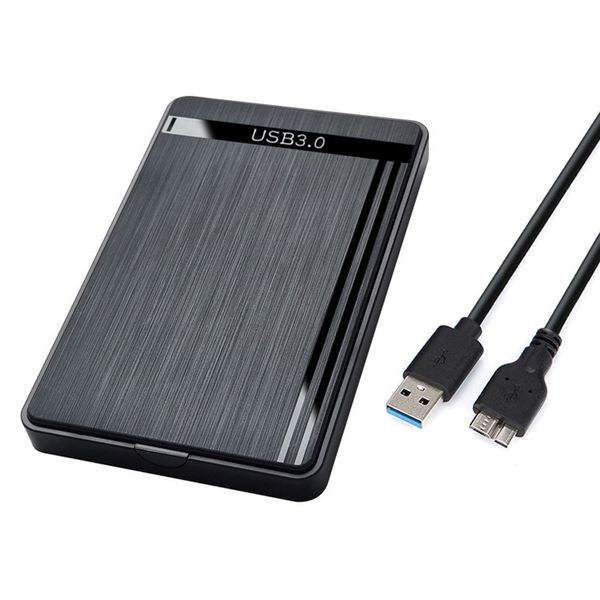 2.5inch Hard Drive Enclosure, USB 3.0 to SATA HDD Caddy Portable Disk Case