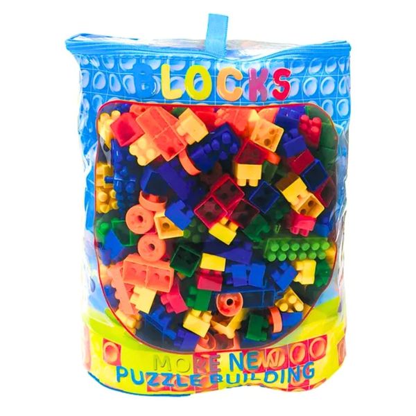 Building Blocks Paradise - 80 Piece Block Play Set - STEM Toys for Children
