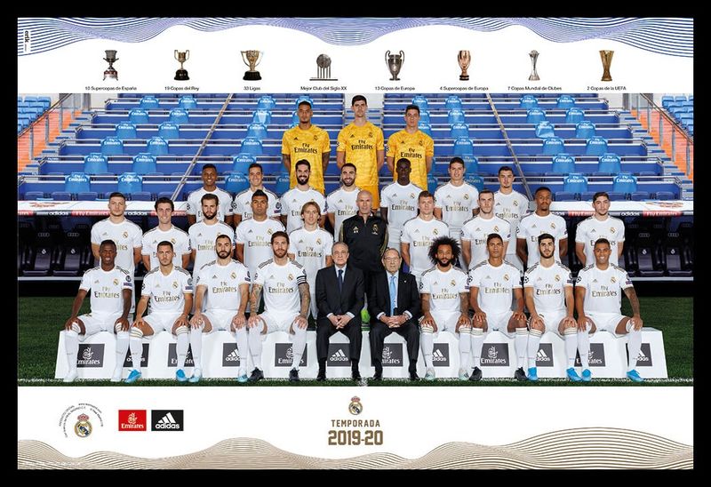 Team 2019-2020 Poster With Black Frame image
