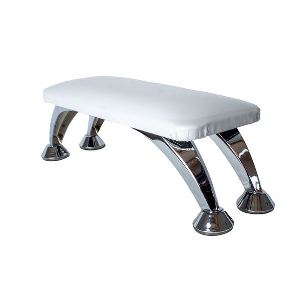 Silver Legs Nail Rest Stand with PVC Plastic