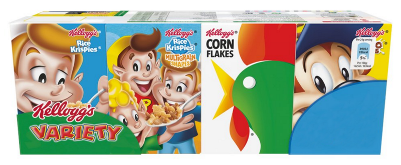 Kelloggs Variety Cereal - 8 Small Boxes Pack
