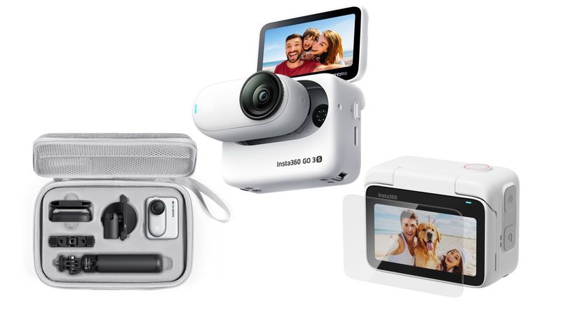 Insta360 X4 8K 360 Camera with 85cm Insta360 Selfie Stick &amp; X4 Carry Case