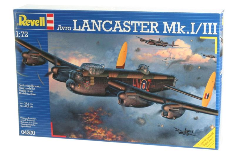Revell 1/72 Lancaster Mk.I/III Plane Plastic Model Kit