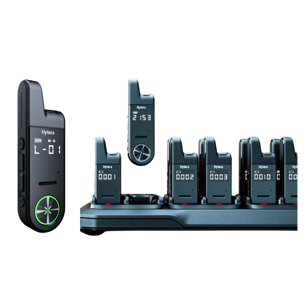 Hytera Series S1 Mini Two-Way Radio - Bundle Pack of 16 (Walkie Talkie)