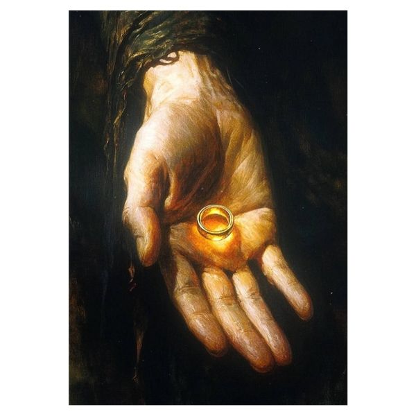 The One Ring In The Palm Of My Hand - A1 Poster