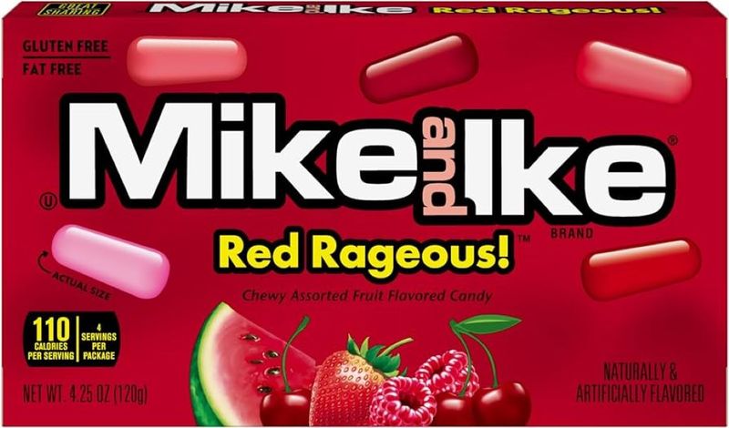 Mike and Ike Theater Box Red Rageous 2x 120g