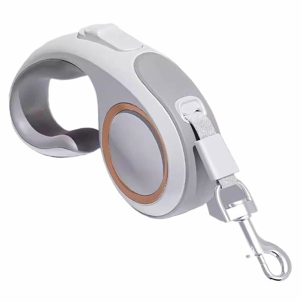Dog Leash Retractable,Heavy Duty Hands-Free Leash,One-Hand Lock(5M)