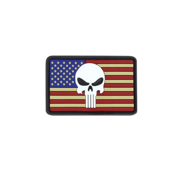 Condor Punisher Classic Flag PVC Patch - RWB