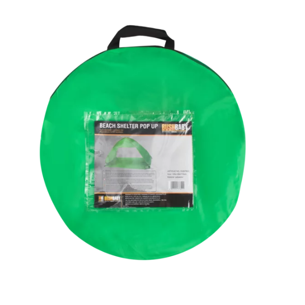 Bushbaby Pop Up Beach Shelter Sun &amp; Wind Protection (Green)