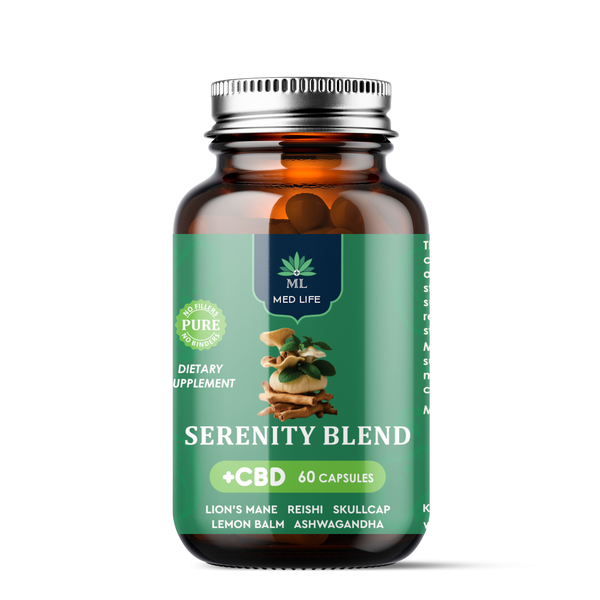 Medlife Serenity Blend with CBD - 60 Capsules