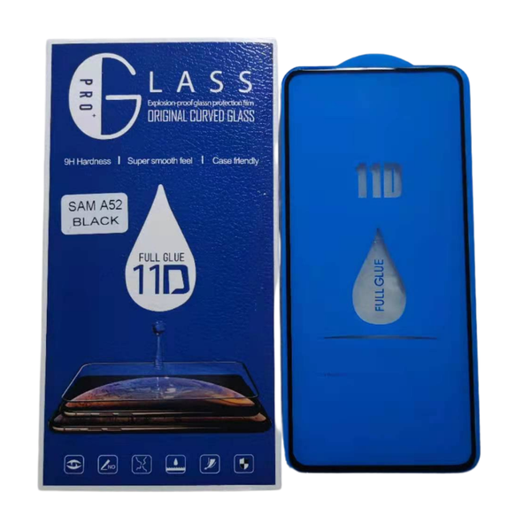 11D Round Edge Tempered Glass For Samsung A52