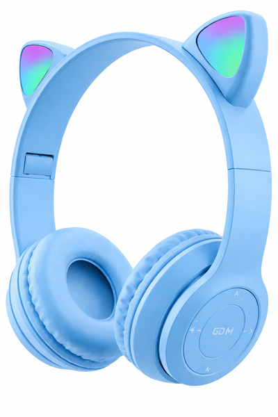 J P Cat Ear Wireless Bluetooth Stereo Headphones