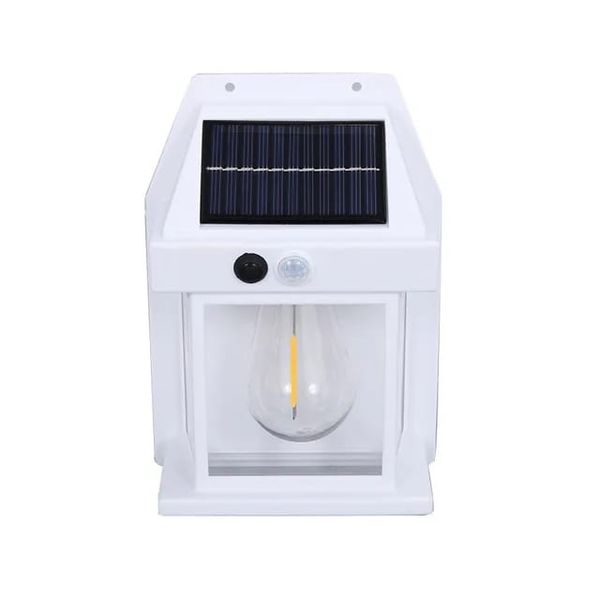 Solar Powered Wall Lamp Outdoor Waterproof Garden Decoration Light
