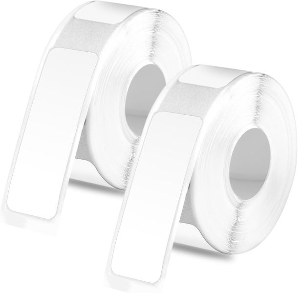 2 Rolls Thermal Labels for Phomemo D30, 15x30mm Self-Adhesive Label