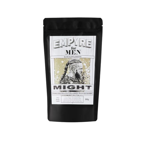 EMPYRE For MEN - MIGHT – Hydrolyzed Gelatin Collagen Booster for Men 300g