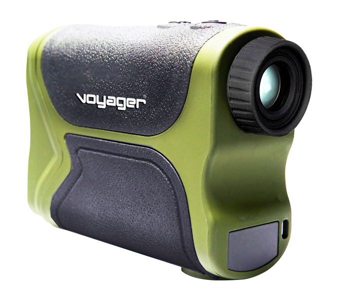 Voyager Golf and Hunting Laser Range Finder - Black &amp; Green
