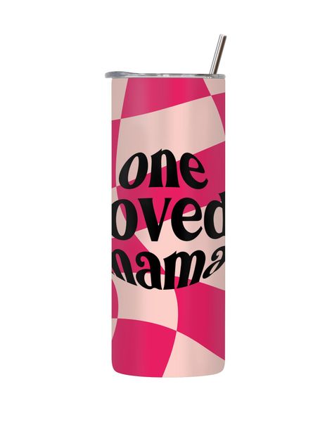 Loved Mama 20 Oz Tumblers for Mothers Day Women Graphic Mom Present 074