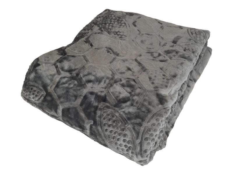 SMTE- Premium Elite Luxury Winter Blanket- Silver