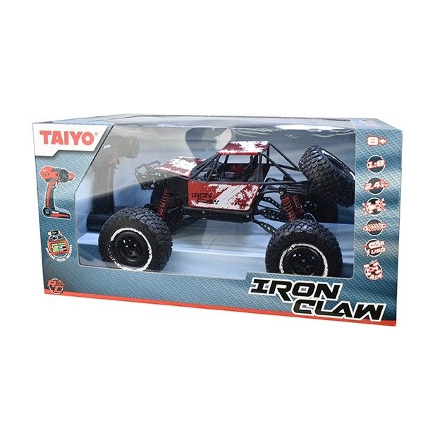 Taiyo Radio Control 1:8 4X4 Iron Claw Red