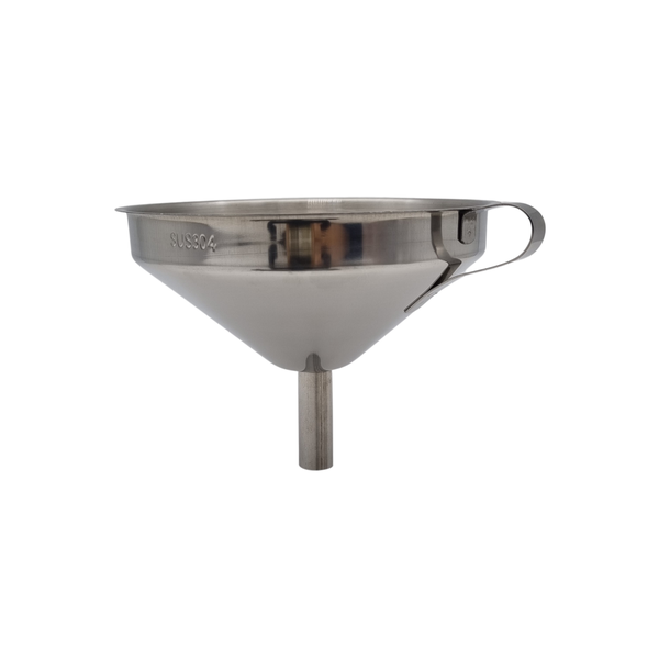 Crafty Cultures Stainless-steel Funnel With Strainer