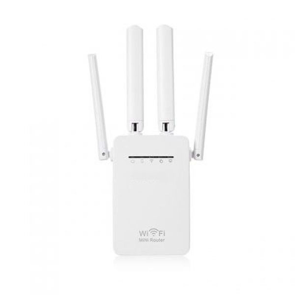 Wireless Wi-Fi 5G 2.4G Mini Router/Repeater 1200Mbps WPS WiFi Extender QT84
