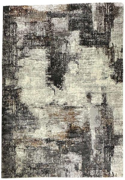 230 x 160 cm Modern Machine Made Multi Grey Rug