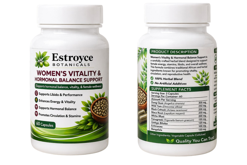 Women's Vitality &amp; Hormonal Balance Support