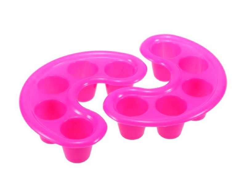 Nail Soak Bowl Tray Pair