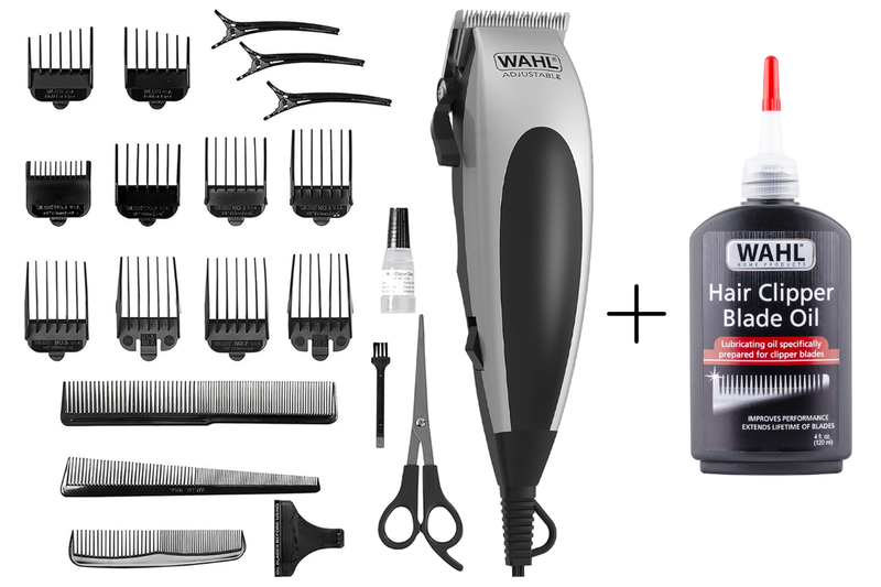 Wahl Home Pro Vogue Complete Hair Clipper Kit +Hair Clipper Oil 120ml