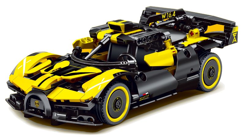 Sembo Tech - 1/18 Scale Bugatti Bolide - 452 Pieces - 23cm