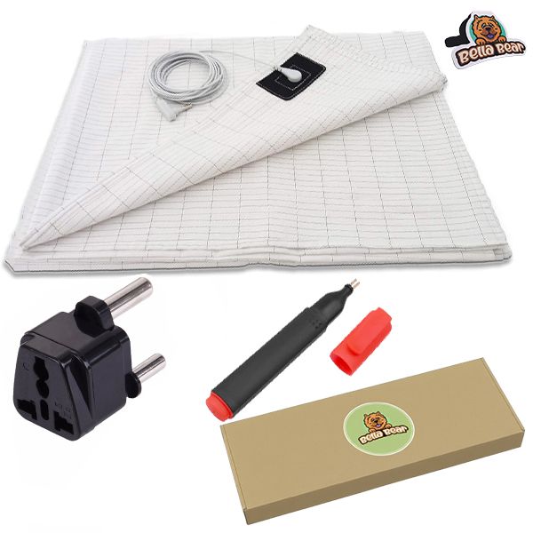 Bella Bear Earth Grounding Sheet with Bookmark