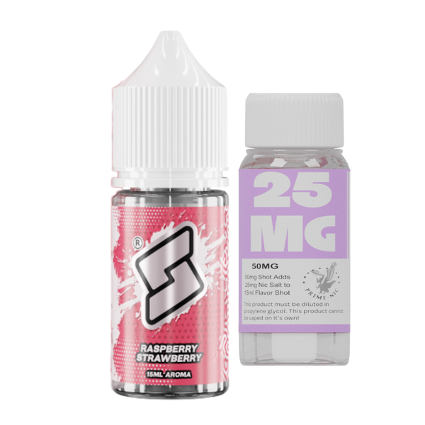 Bard x Smashd Raspberry Strawberry 25mg 30ml Longfill Kit