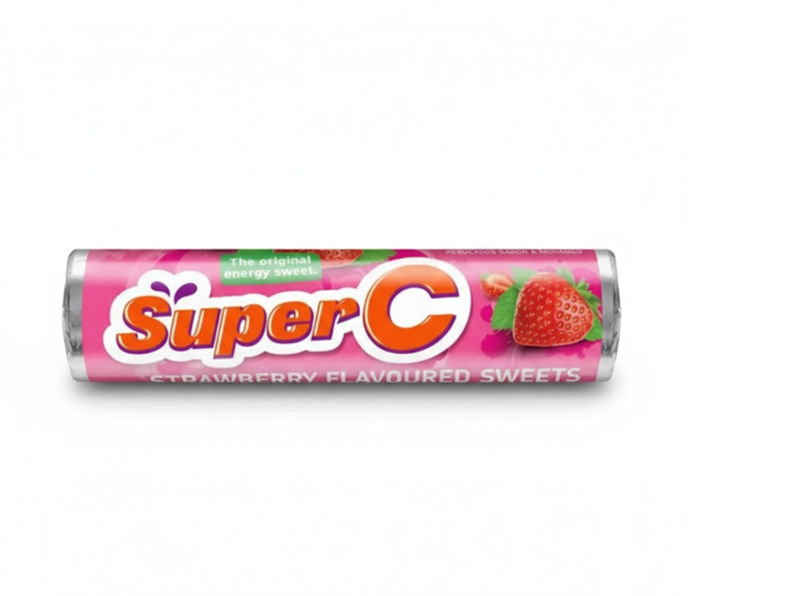Super C - Strawberry Sweets 36g x 5