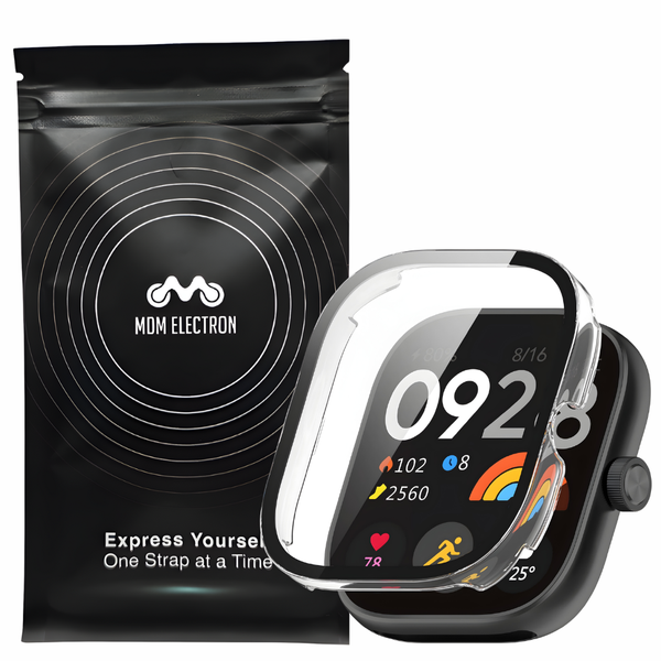 Full Protective Case Compatible with Xiaomi Redmi Watch 4-Clear