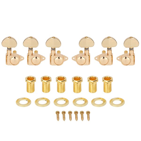 6 sets gold tuning keys (3L3R)