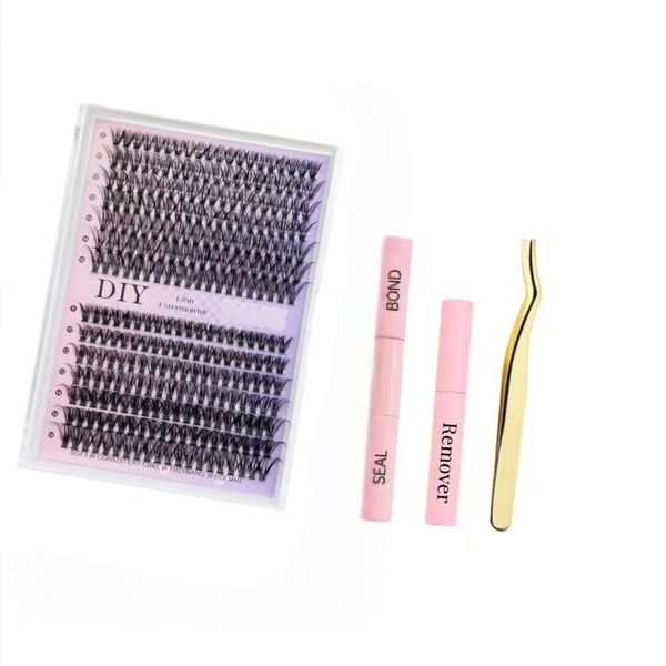 280 Pieces Fashionable False Eyelash Set, Personalized Eyelash Extensions,