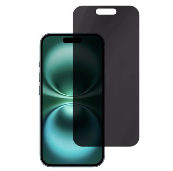 Matte Privacy Glass Compatible With iPhone 16 Pro Max - Privacy Glass