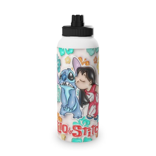 Lilo &amp; Stitch 850ml Metal Water Bottle