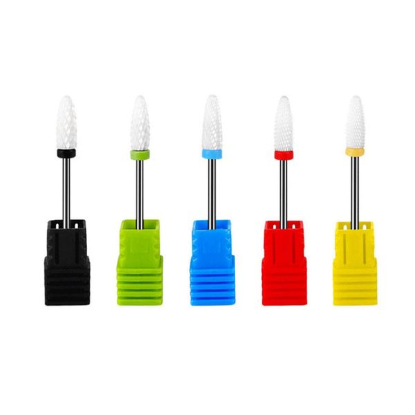 5 Piece nail art tool Ceramic corn head Polishing head