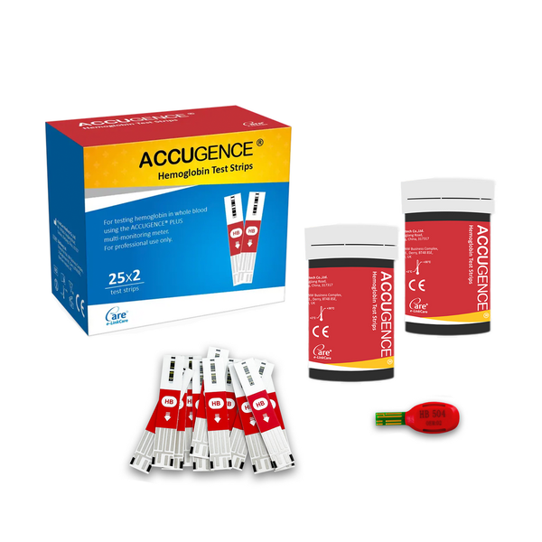 Accugence - Hemoglobin Blood Test Strips (50)