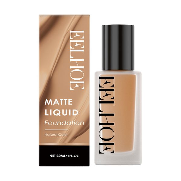 Liquid Foundation Makeup Matte Flawless Full Coverage Long-lasting 30ml