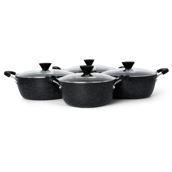 C&amp;E 4 piece Granite Cookware Set