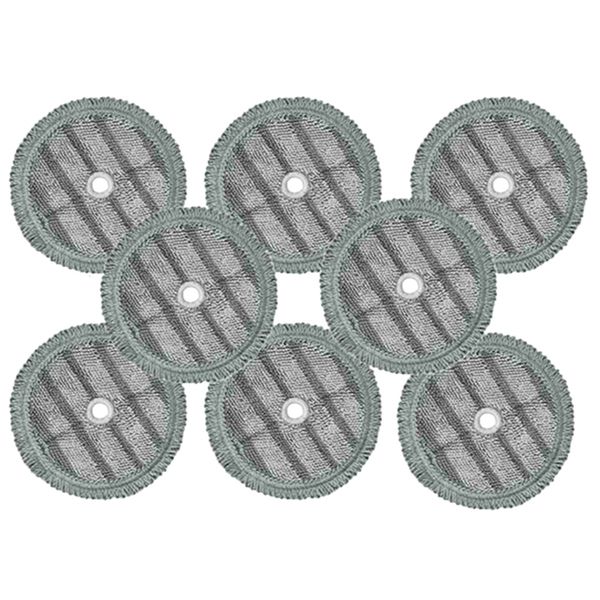 8 Pcs Mop Pad Cleaning Cloth Compatible With LG Steam Mopping Accessories